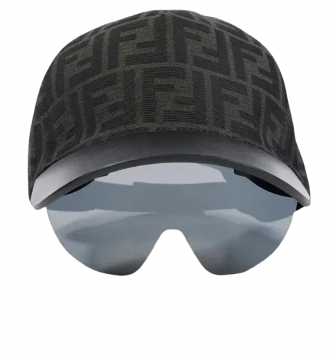 Casquette Noir avec lunette